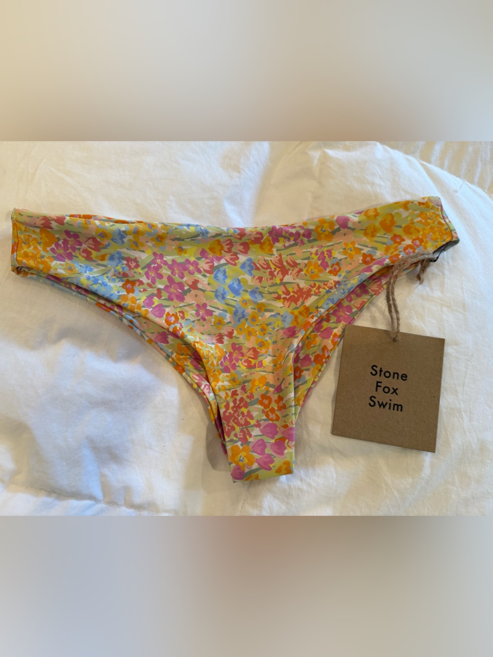 NWT Stone Fox Swim Floral Bikini Bottom